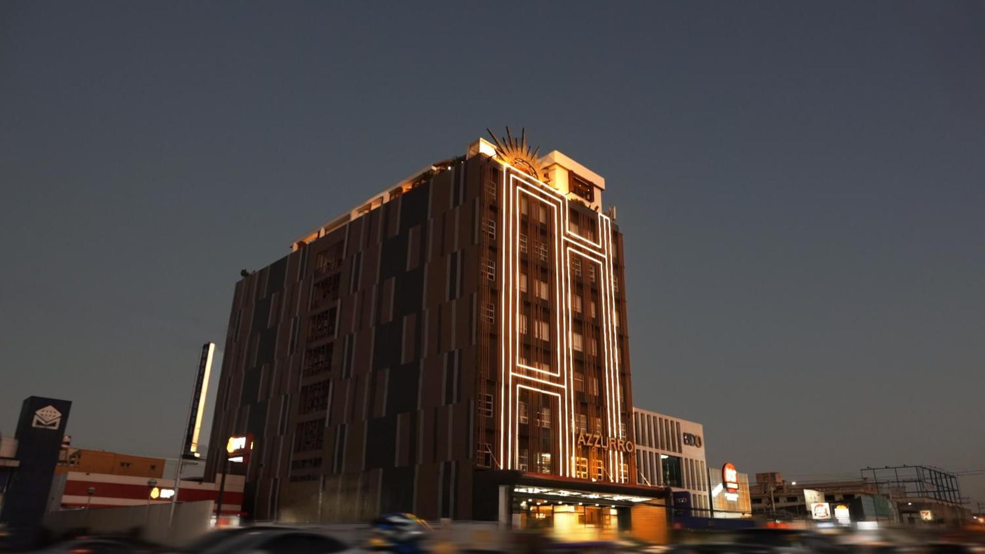Azzurro Hotel Angeles Buitenkant foto